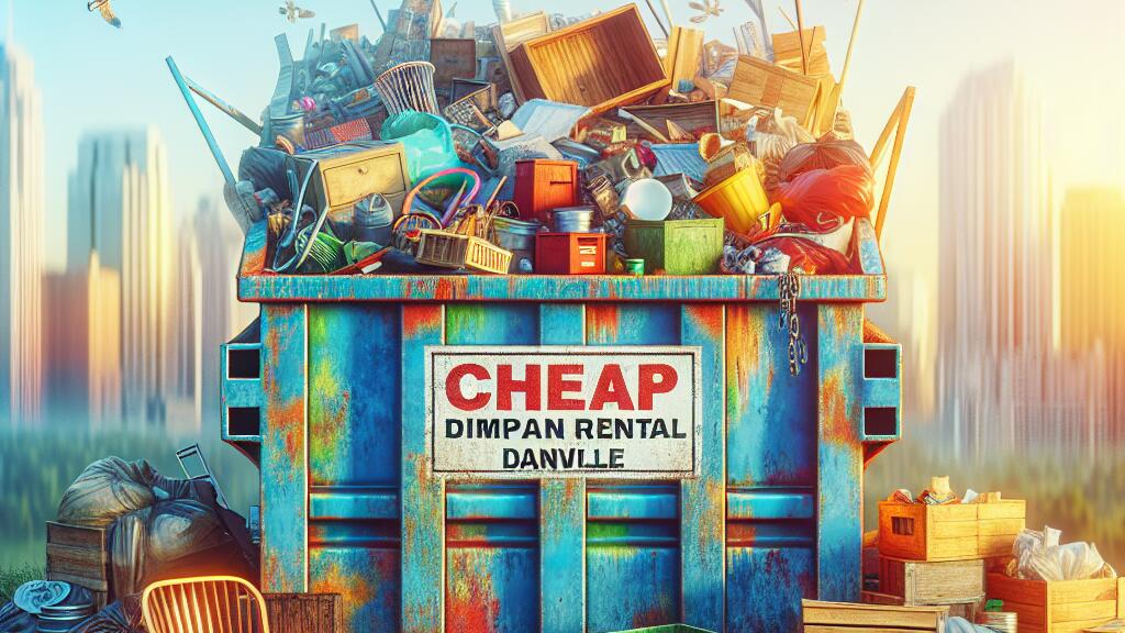 Cheap Dumpster Rental Danville | Affordable Dumpster Rental Services in Danville