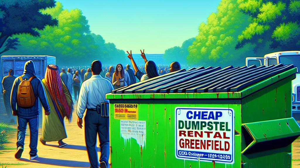 Cheap Dumpster Rental Greenfield